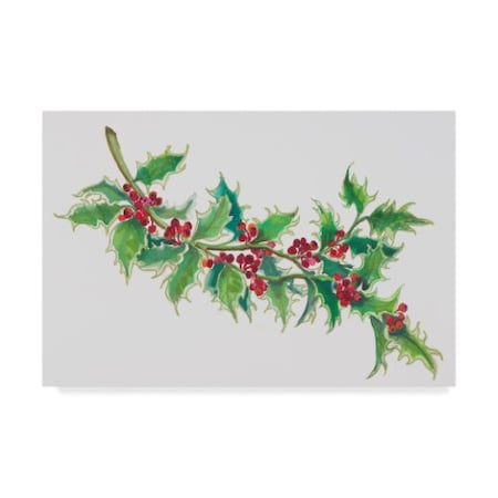 Joanne Porter 'Holly' Canvas Art,12x19